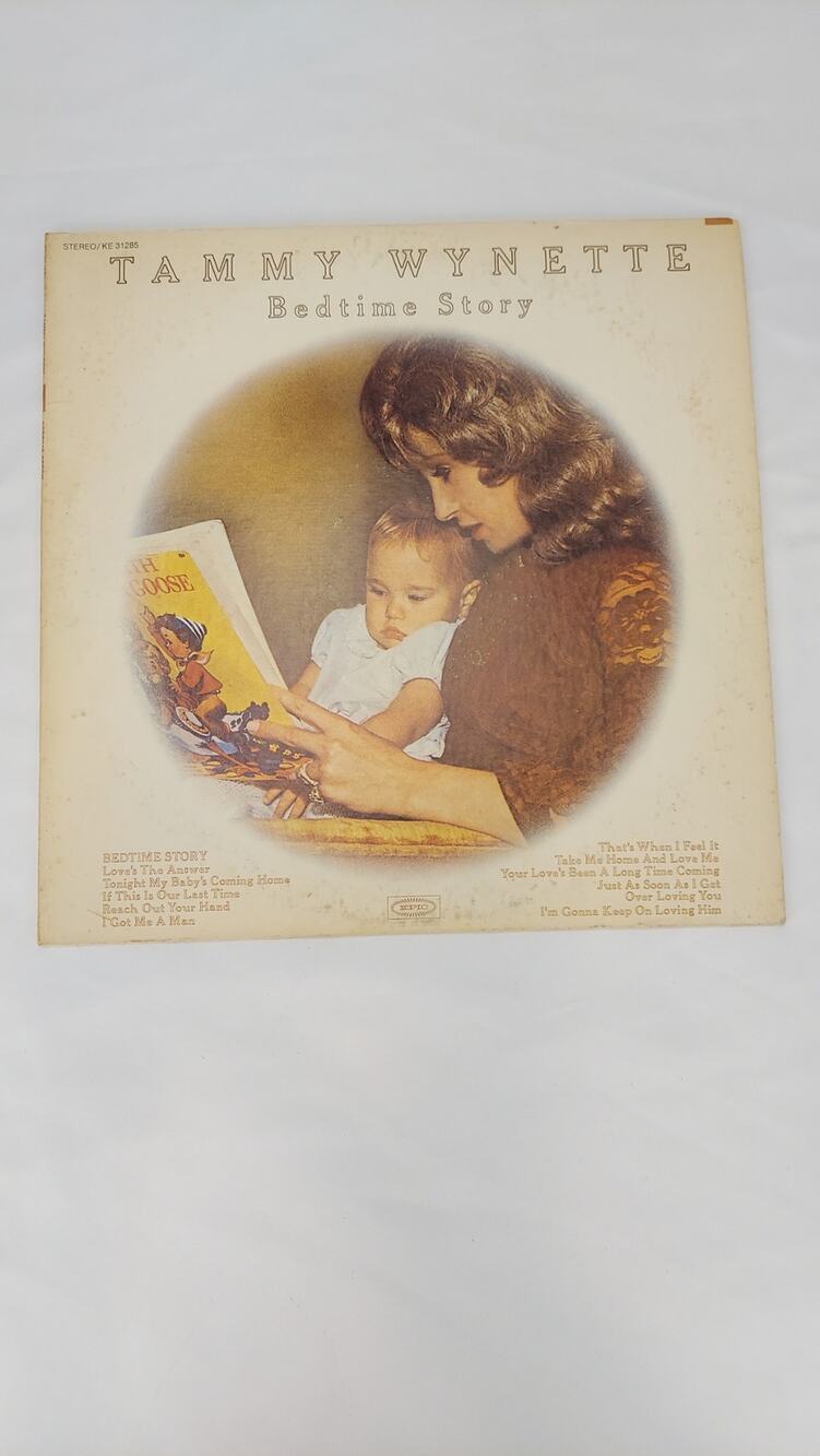 Tammy Wynette Stand By Your Man/Bedtime Story LP Vinyl 33 RPM VG